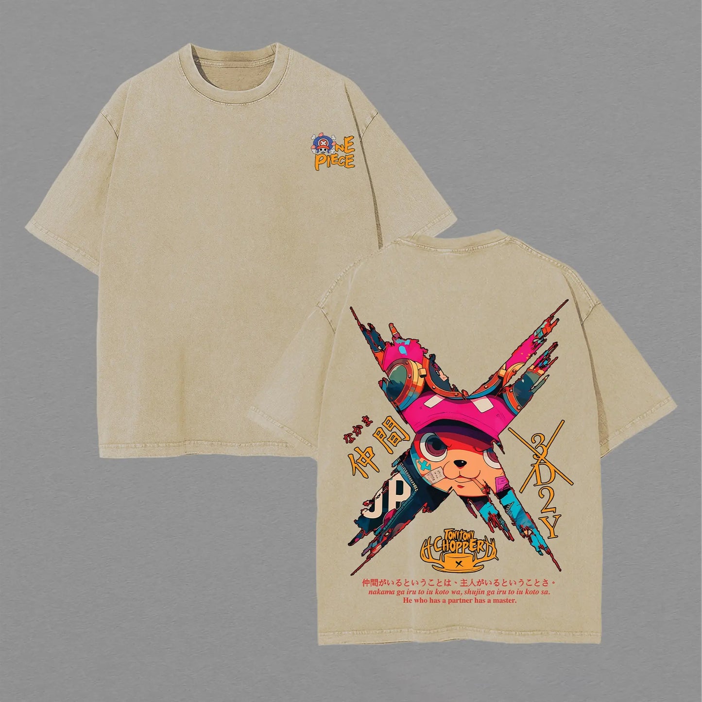 Anime Manga Tony One Piecee Vintage 90s T-Shirt / Sweatshirt / Hoodie