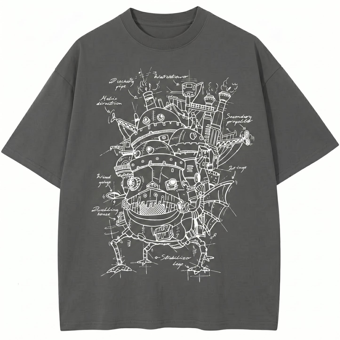 Howl’s Moving Castle Vintage Anime T-Shirt / Sweatshirt / Hoodie