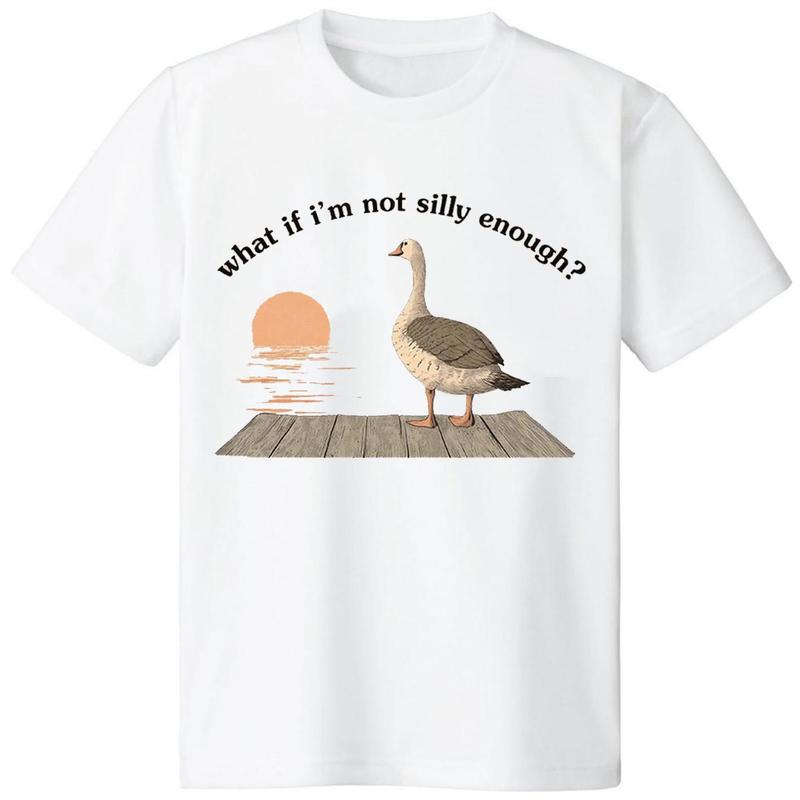 Funny Goose Meme Graphic Casual Bird Nerd T-Shirt / Sweatshirt / Hoodie