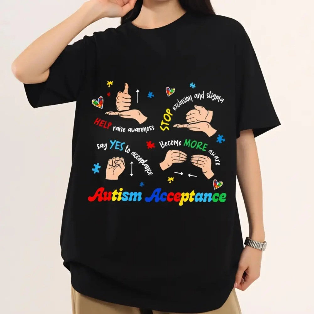 Autism Acceptance For Sped Teachers T-Shirt / Sweatshirt / Hoodie