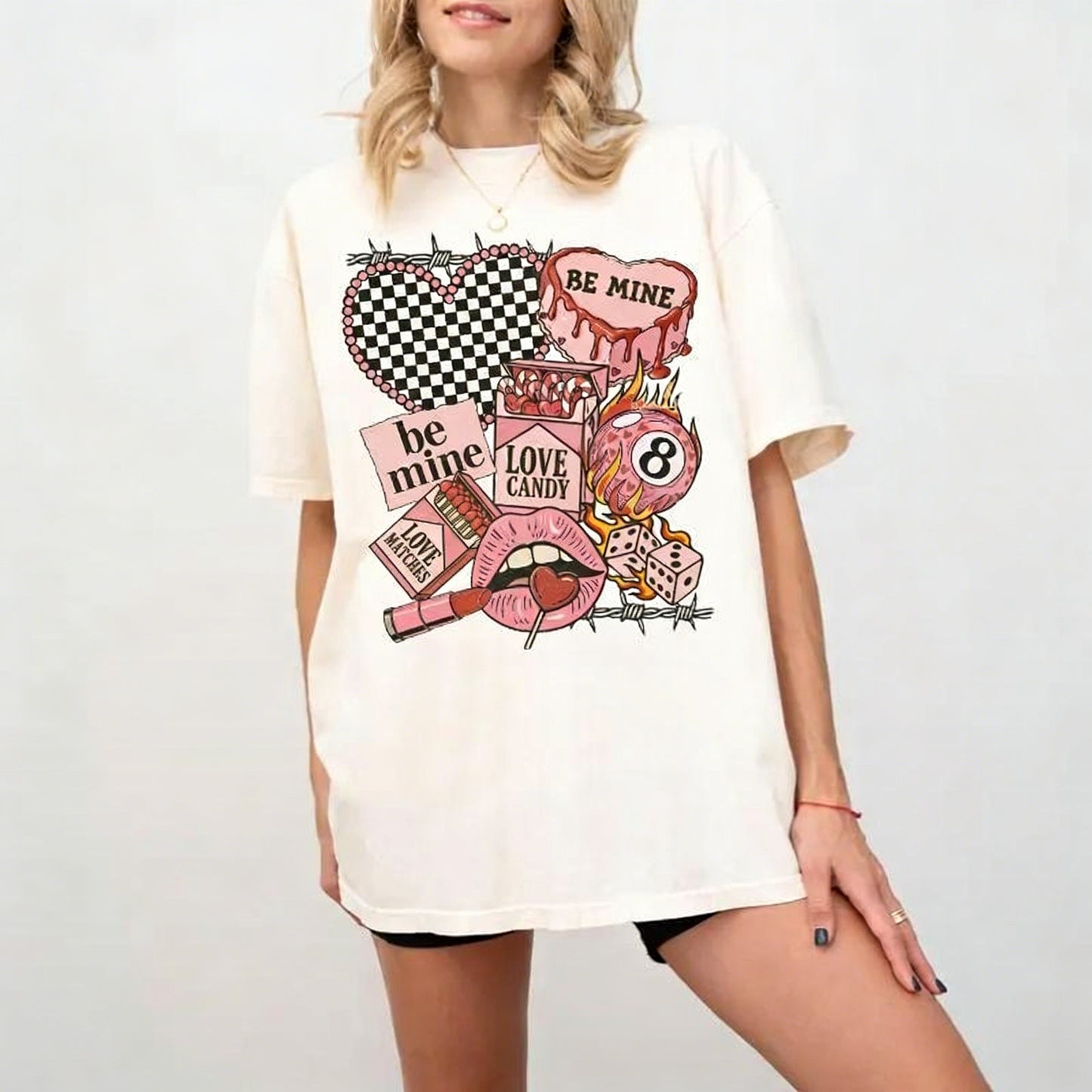 Western Valentine Collage Retro Cowgirl Love Graphic T-Shirt / Sweatshirt / Hoodie