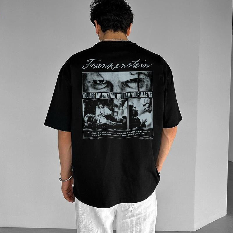 The Monster Frankstein Horror Graphic Christmas Gift for Fans T-Shirt / Sweatshirt / Hoodie