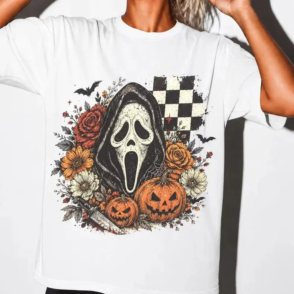 Vintage Horror Mask Graphic T-Shirt / Sweatshirt / Hoodie