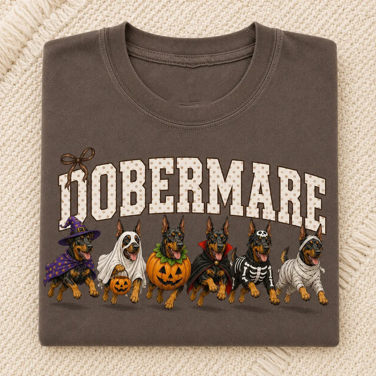 30+ Dog Breeds Halloween Funny Dog Mom T-Shirt / Sweatshirt / Hoodie