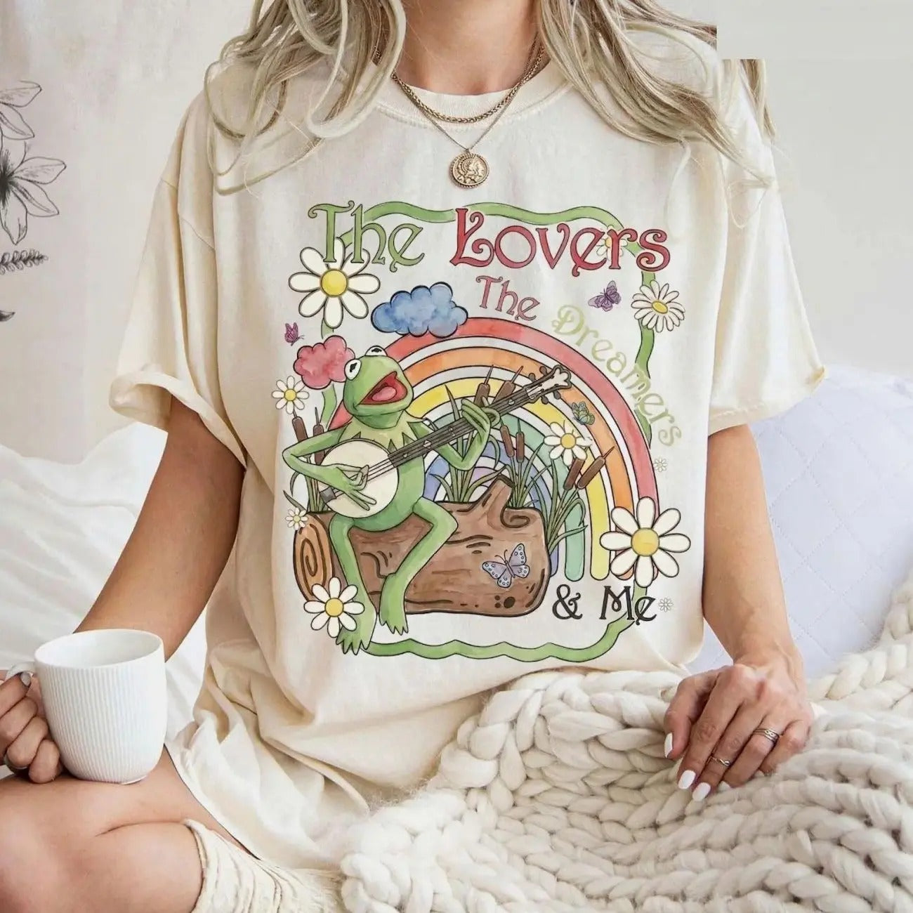 Watercolor Kermit the Frog T-Shirt / Sweatshirt / Hoodie
