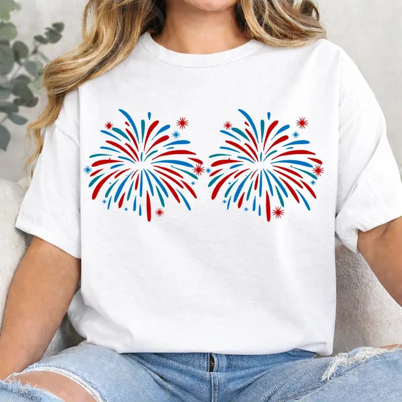 Funny Couples Fourth Of July Fireworks T-Shirt / Sweatshirt / Hoodie