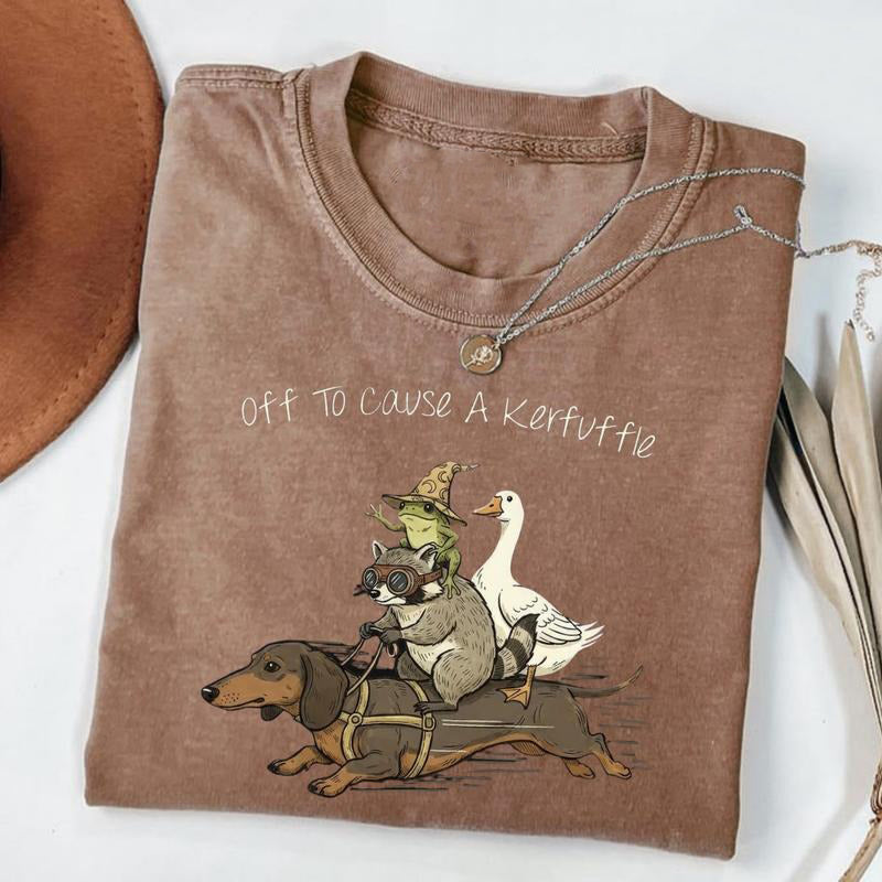 Off To Cause A Kerfuffle T-Shirt / Sweatshirt / Hoodie