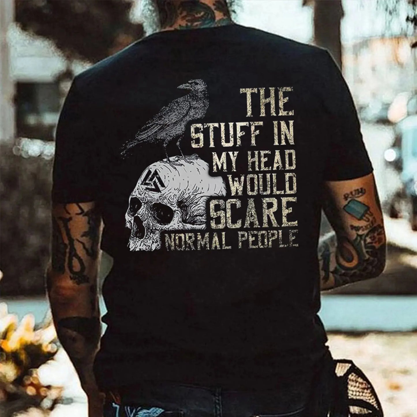 The Stuff in My Head Would Scare Normal People T-Shirt / Sweatshirt / Hoodie
