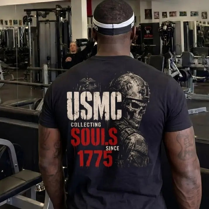 USMC Collecting Souls Skull T-Shirt / Sweatshirt / Hoodie