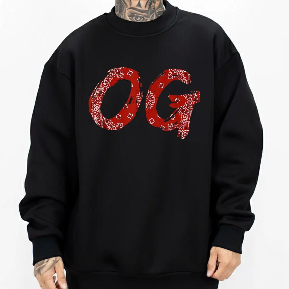 OG Bandana Red Design Chicano Pride T-Shirt / Sweatshirt / Hoodie