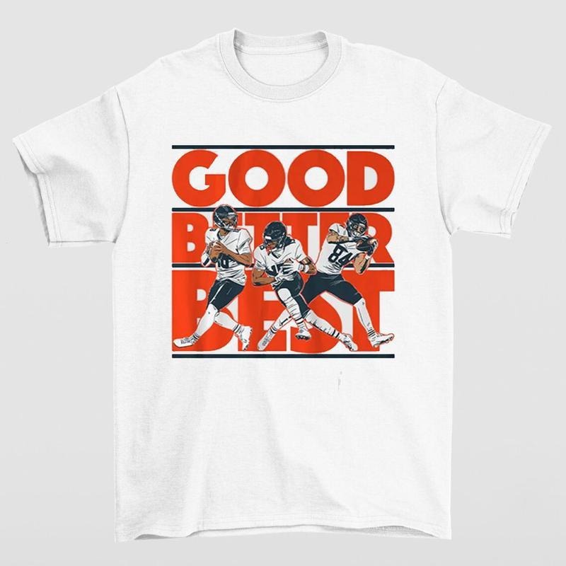 Good Better Best Motivational Bear Inspirational Positive Mindset Uplifting T-Shirt / Sweatshirt / Hoodie