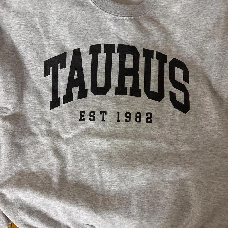 Custom Zodiac With Est Year Personalized Zodiac Energy Gift For Birthday T-Shirt / Sweatshirt / Hoodie