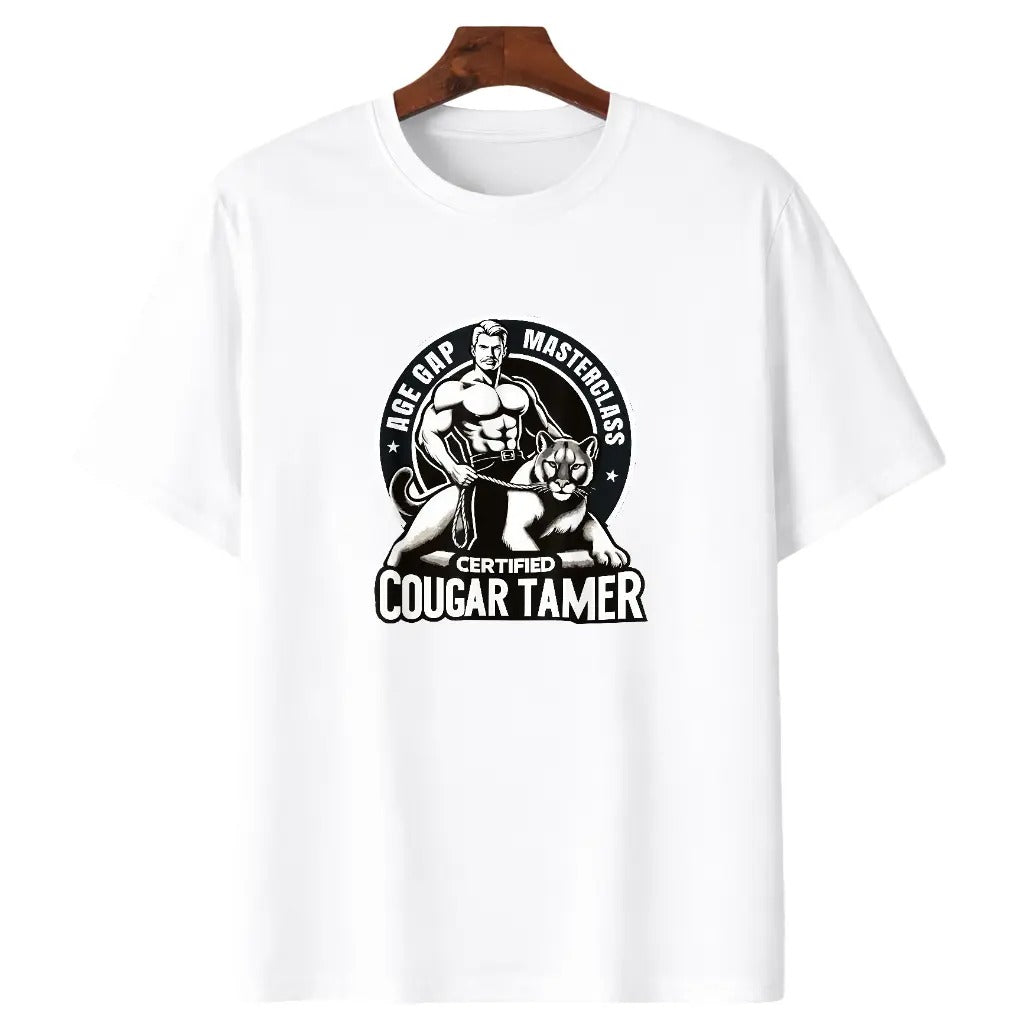 Funny Cougar Tamer Gag Humor Bold T-Shirt / Sweatshirt / Hoodie