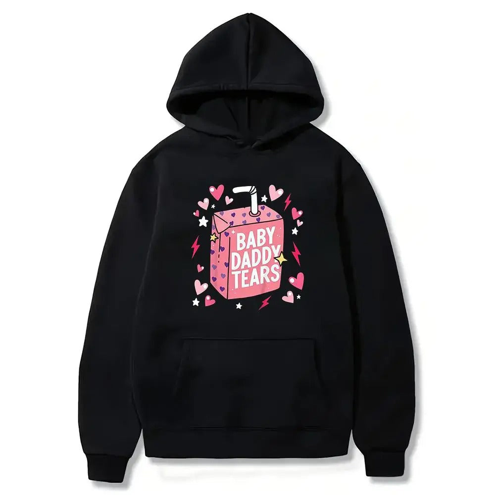 Baby Daddy Tears Cute Love Heart Dad Is My Valentine T-Shirt / Sweatshirt / Hoodie