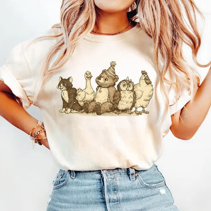 Little Bear Vintage 90s Animals Retro T-Shirt / Sweatshirt / Hoodie