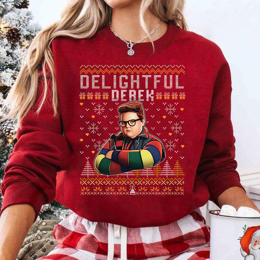 Delightful Derek ST Movie Chistmas Gift For Fans T-Shirt / Sweatshirt / Hoodie