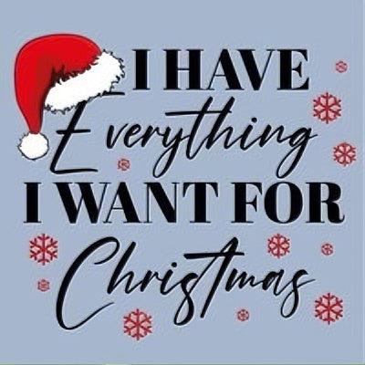 Christmas Party Couple Matching Trip Holiday Everything I Want Festive Gift T-Shirt / Sweatshirt / Hoodie