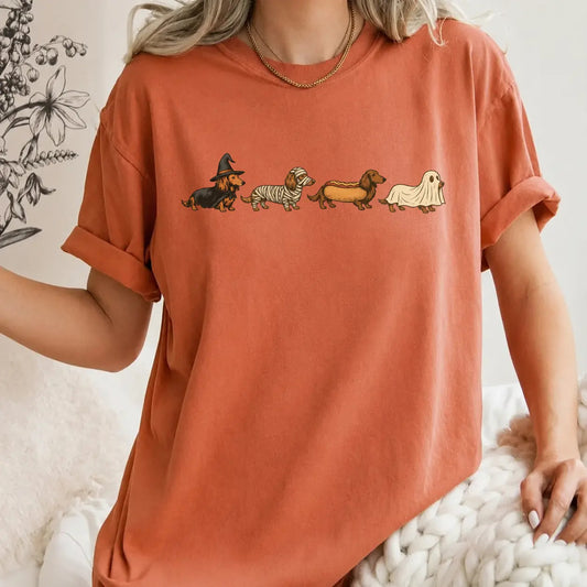 Halloween Wiener Dog Dachshund Costume T-Shirt / Sweatshirt / Hoodie