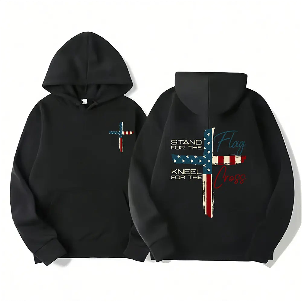 Stand For The Flag Kneel For The Cross T-Shirt / Sweatshirt / Hoodie
