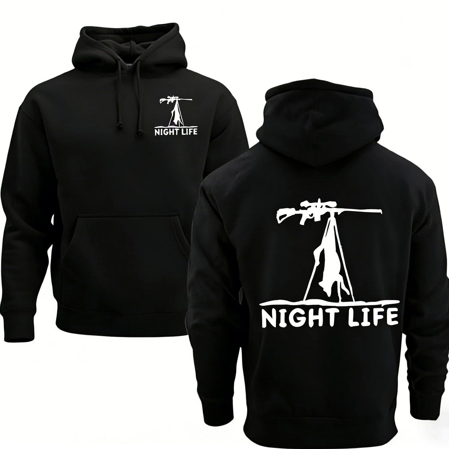 Coyote Night Life Predator Hunting Gift For Hunters T-Shirt / Sweatshirt / Hoodie