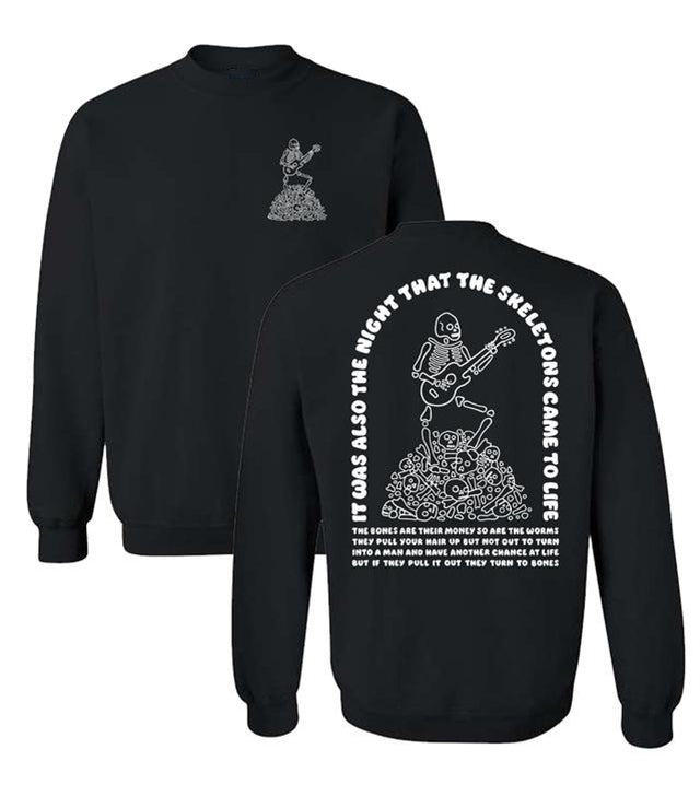 The Night That The Skeletons Came To Life Funny Unisex Casual T-Shirt / Sweatshirt / Hoodie