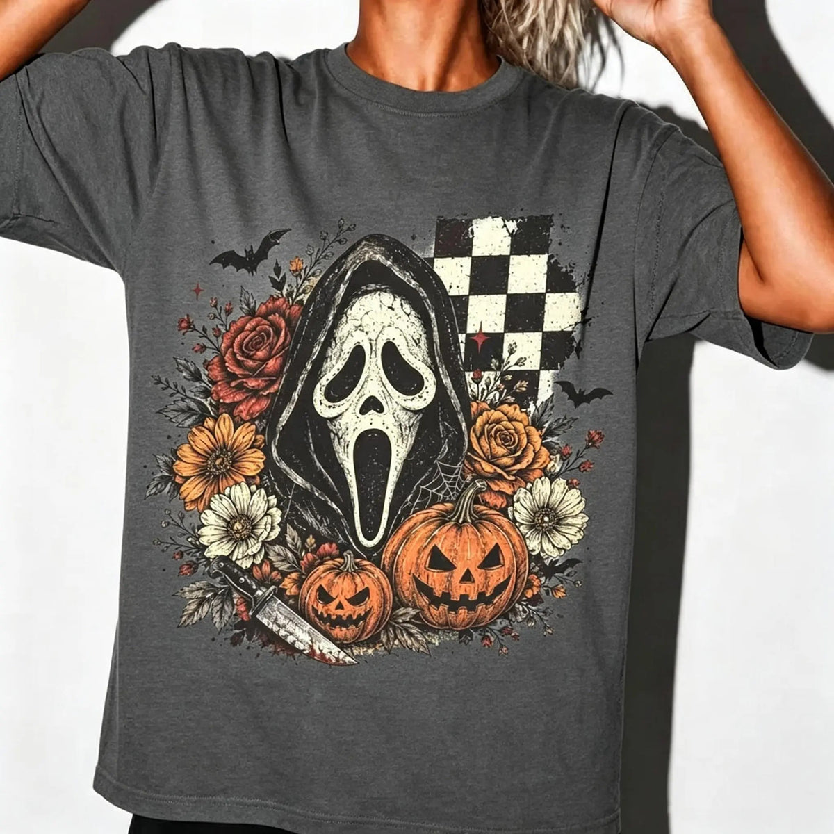 Vintage Horror Mask Graphic T-Shirt / Sweatshirt / Hoodie