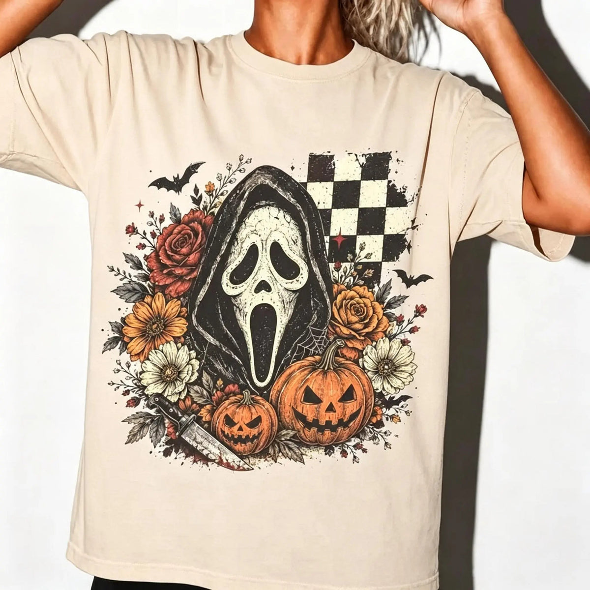 Vintage Horror Mask Graphic T-Shirt / Sweatshirt / Hoodie