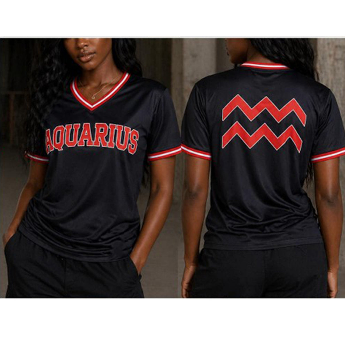Astrology Breathable Athletic Jersey - Front & Back Summer Design Sports Jersey