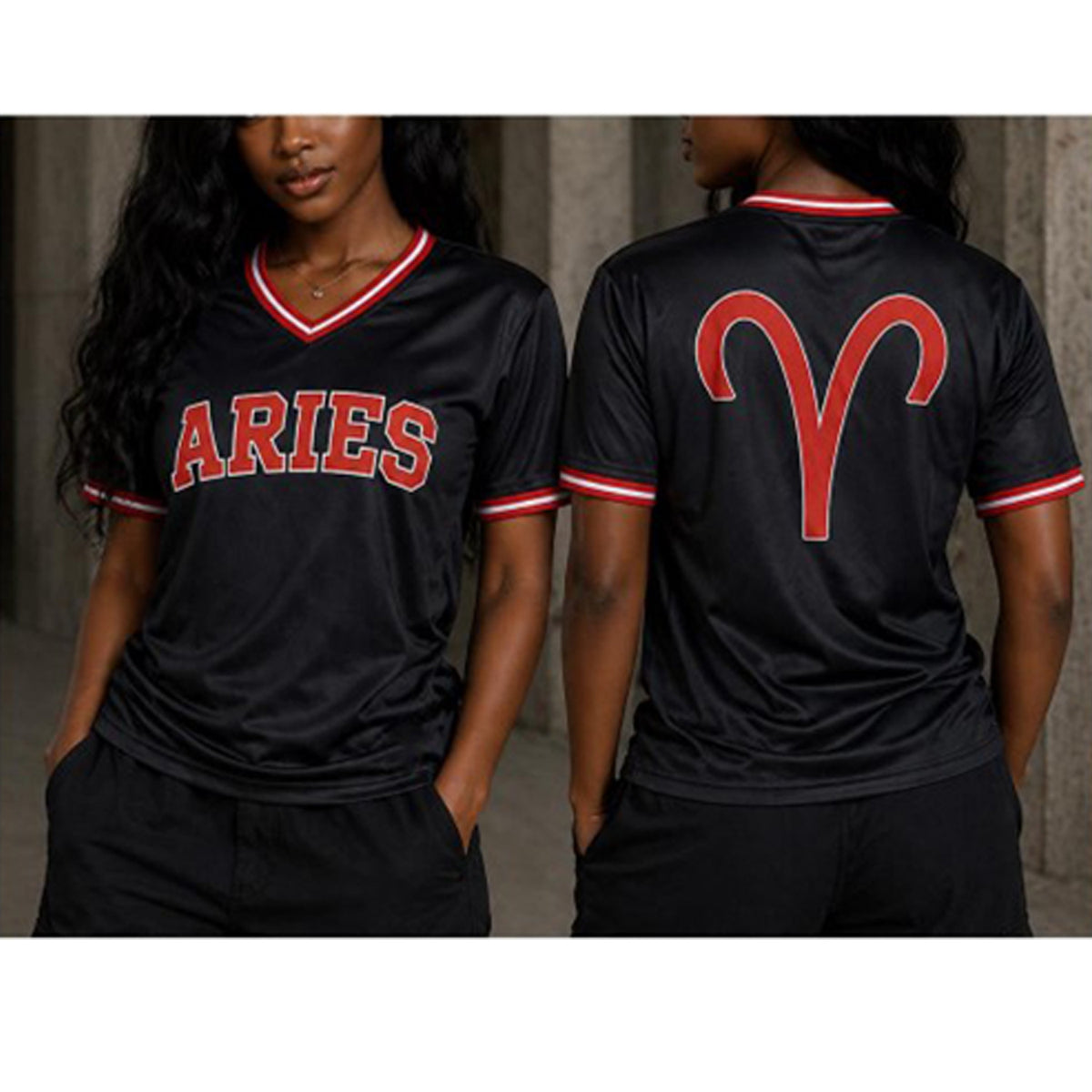 Astrology Breathable Athletic Jersey - Front & Back Summer Design Sports Jersey