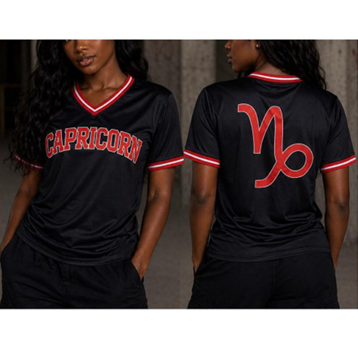 Astrology Breathable Athletic Jersey - Front & Back Summer Design Sports Jersey