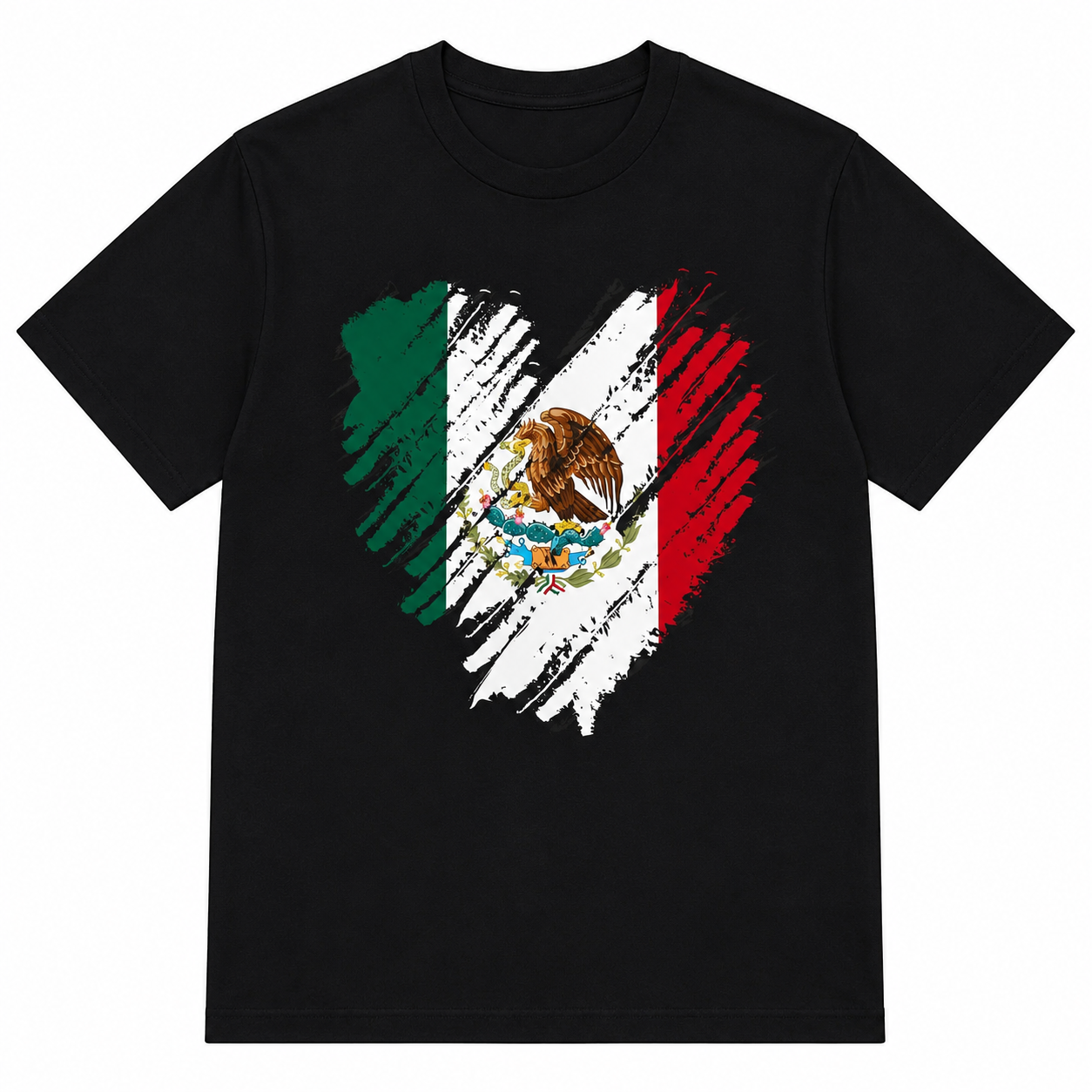 Mexico City Mexican Flag Heart Gift Mexico T-Shirt / Sweatshirt / Hoodie