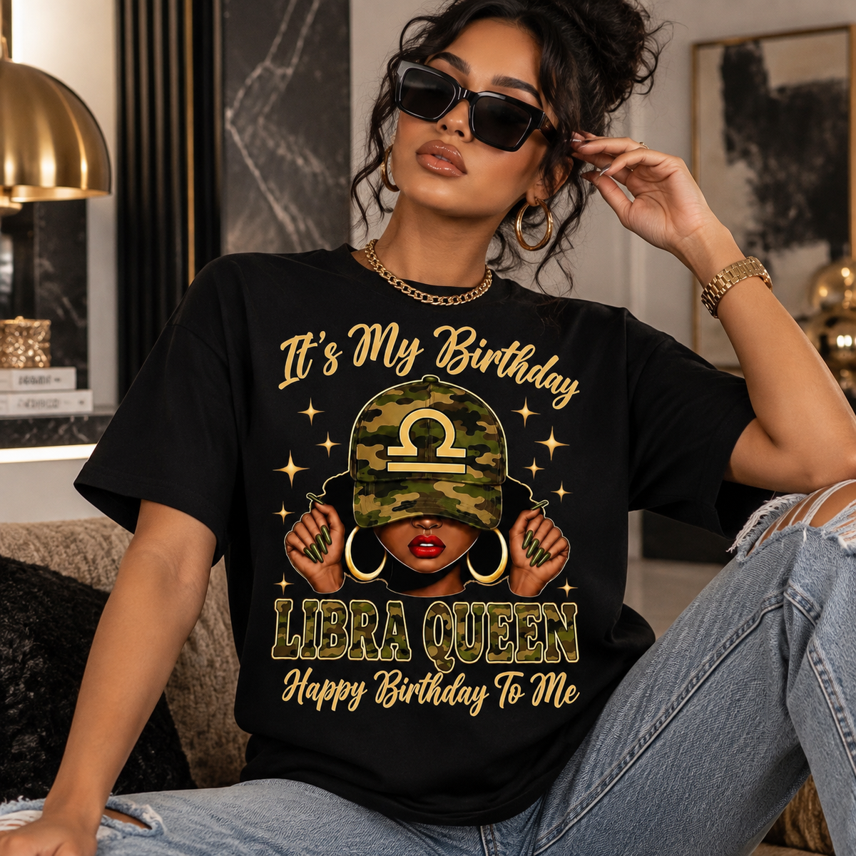 12 Zodiac Signs Shirt Cute Camo Character Constellation Graphic T-Shirt / Sweatshirt / Hoodie