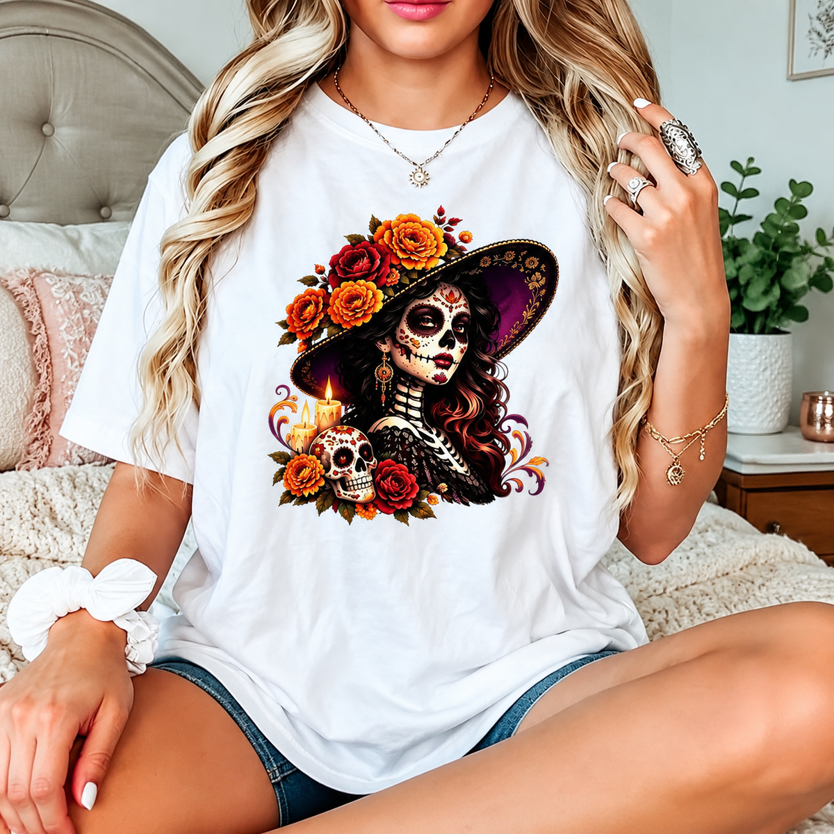 La Catrina Day of the Dead T-Shirt / Sweatshirt / Hoodie