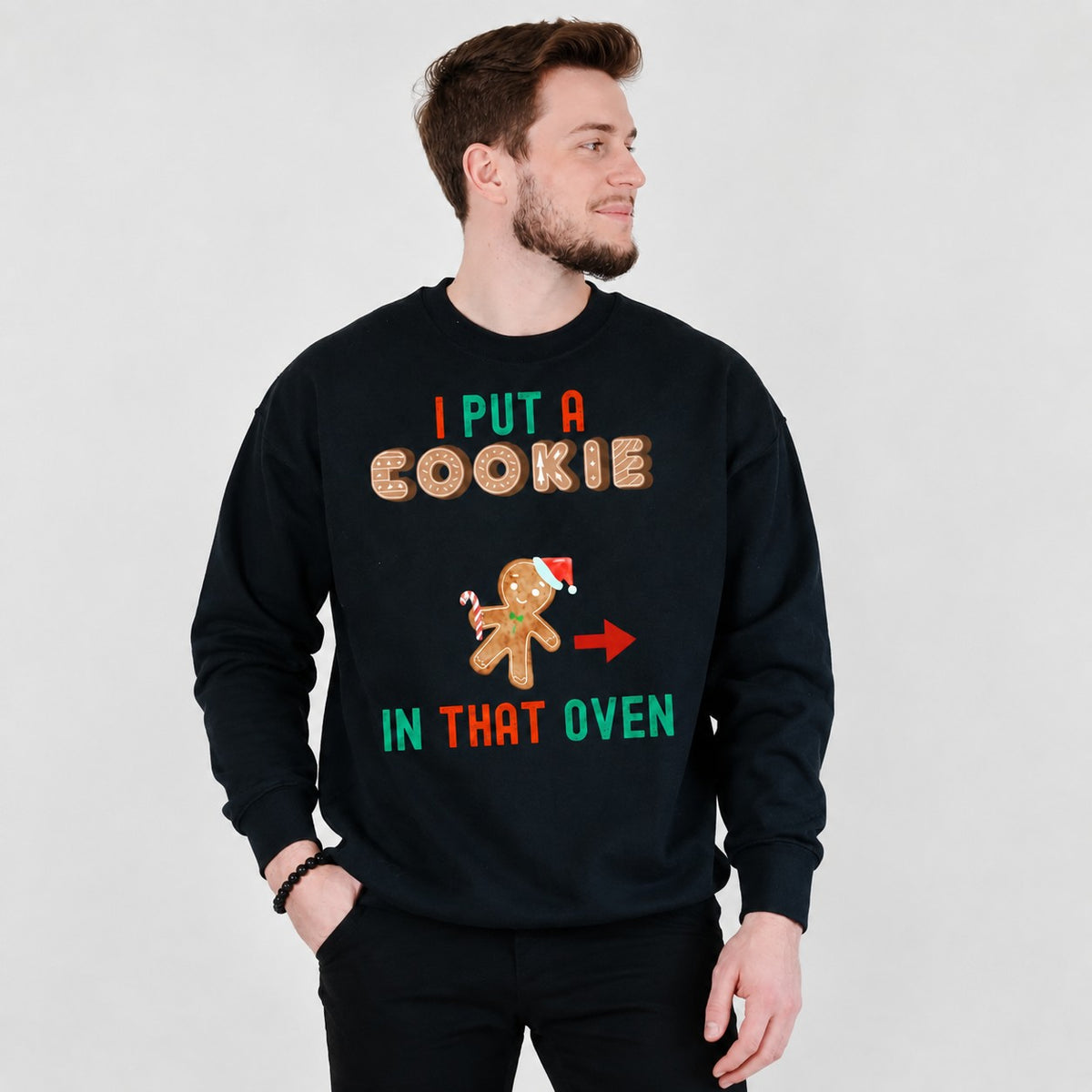 Eating for Two Pregnant Couples Matching Christmas Pregnancy Announcement T-Shirt / Sweatshirt / Hoodie