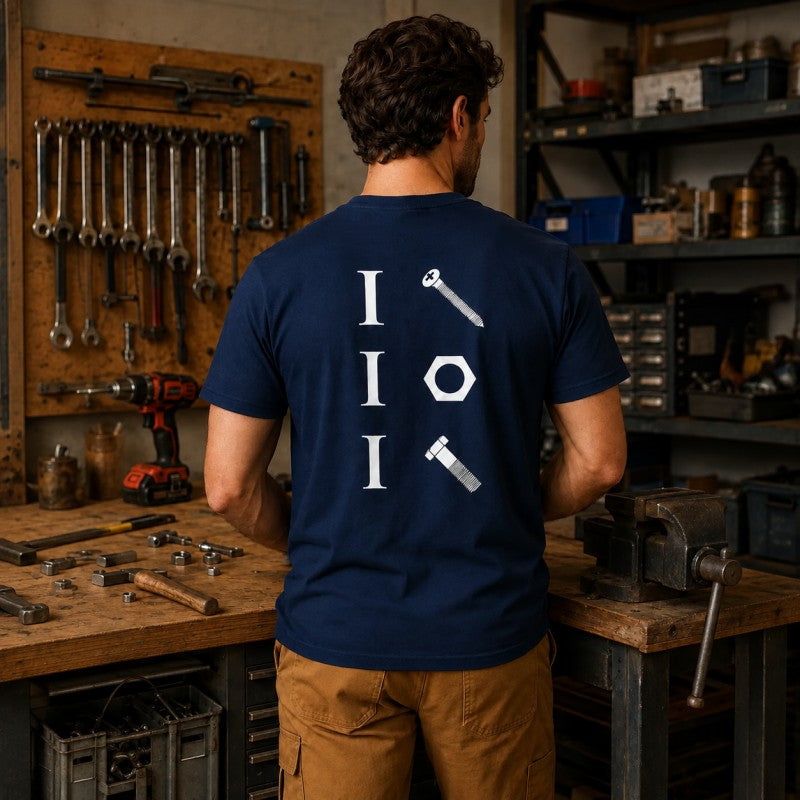 Screws Nuts and Bolts Fun Mechanic  T-Shirt / Sweatshirt / Hoodie