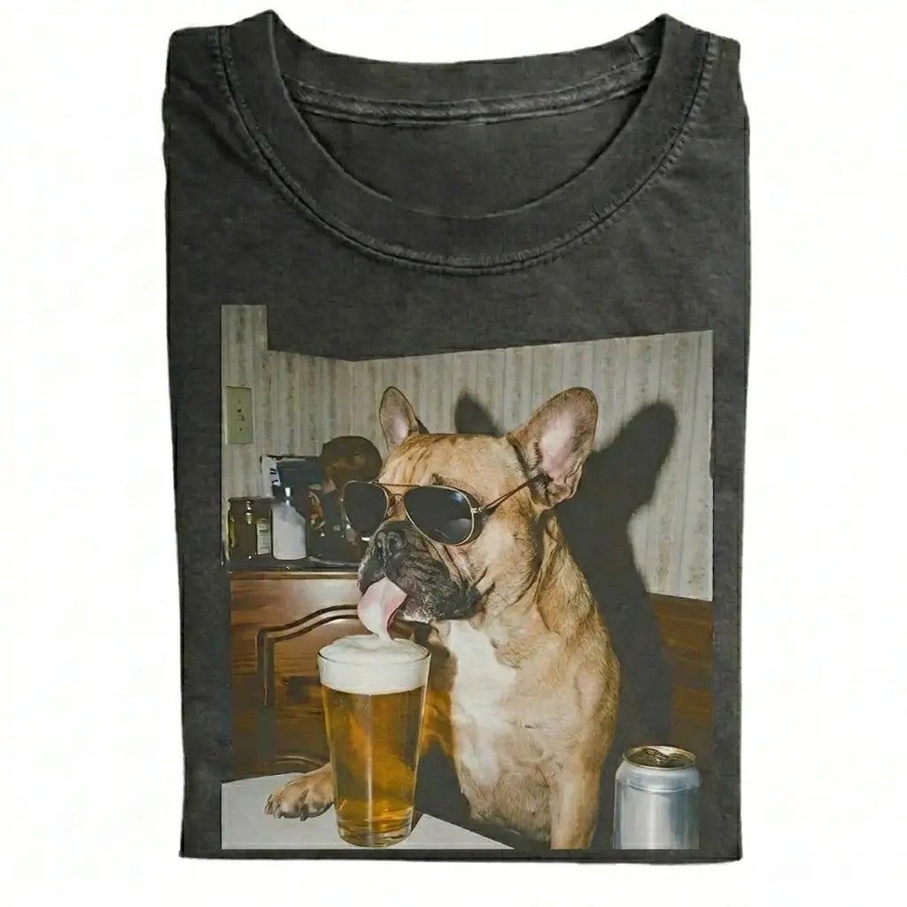 50+ Dog Breeds Available Drinking Beer T-Shirt / Sweatshirt / Hoodie