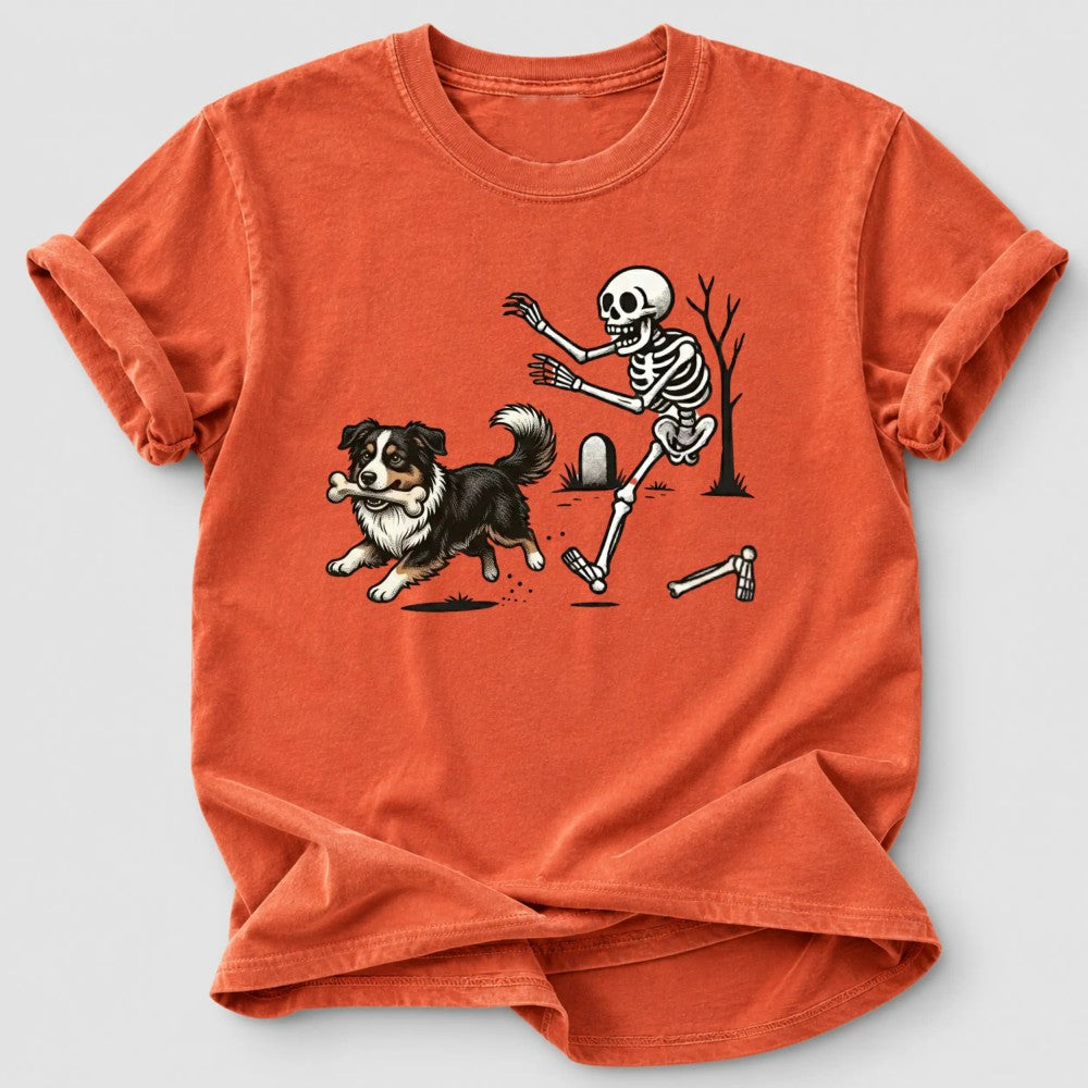 Dog Breeds Skeleton Funny Spooky Season T-Shirt / Sweatshirt / Hoodie