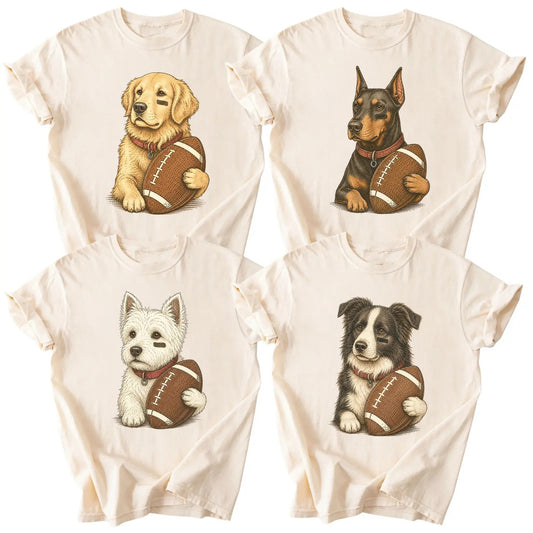 Personalized Puppy Game Day Cute Dog Lover T-Shirt / Sweatshirt / Hoodie