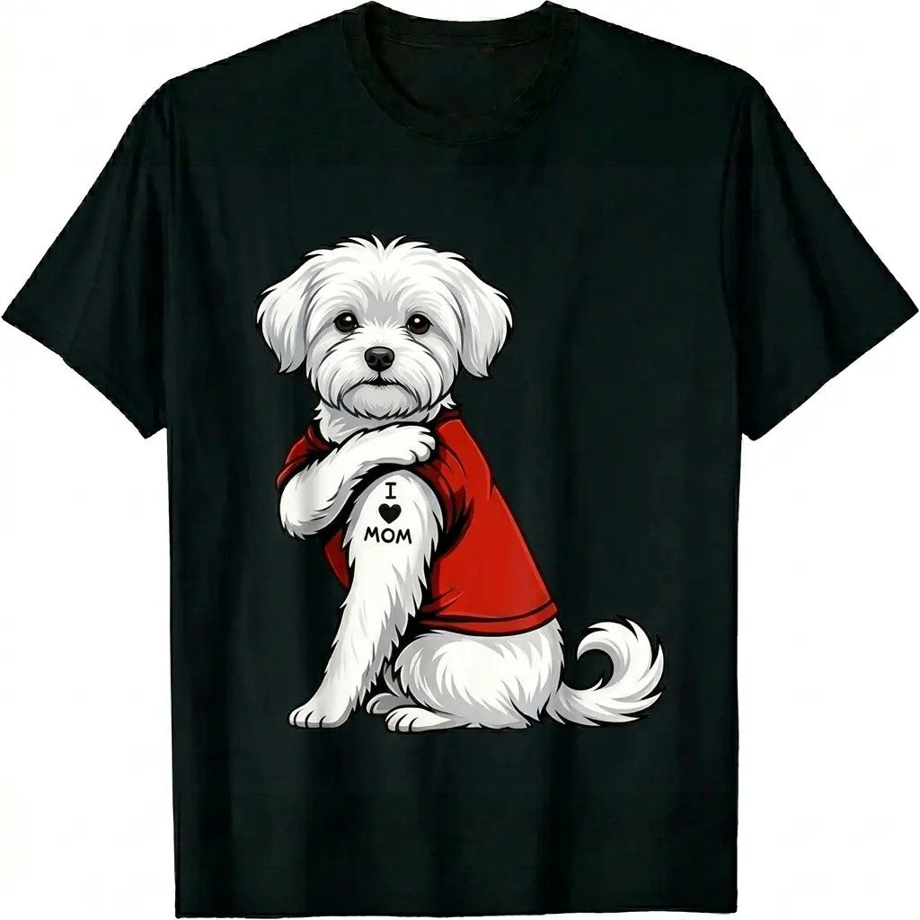 Dog Mom Shirt Cute Cartoon Dog T-Shirt / Sweatshirt / Hoodie