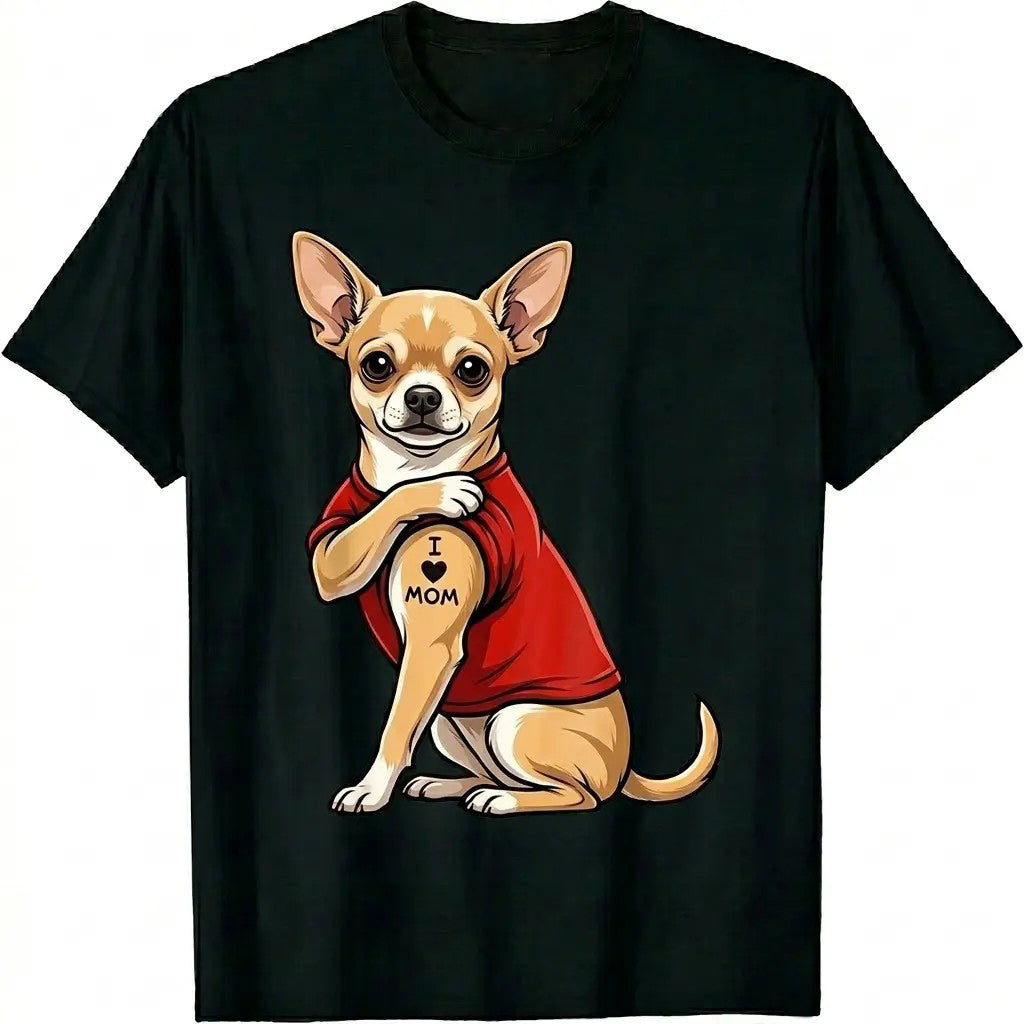 Dog Mom Shirt Cute Cartoon Dog T-Shirt / Sweatshirt / Hoodie