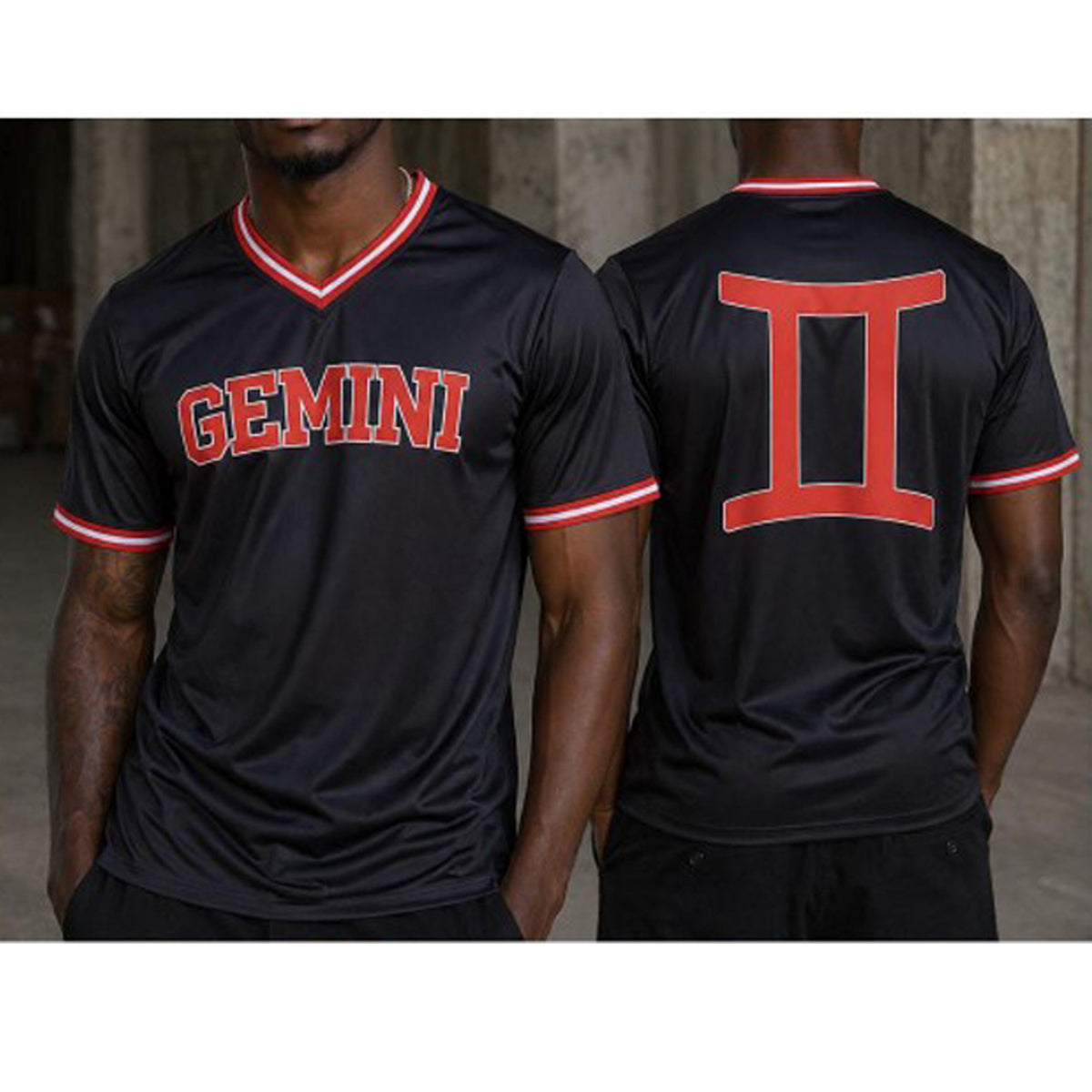 Astrology Breathable Athletic Jersey - Front & Back Summer Design Sports Jersey