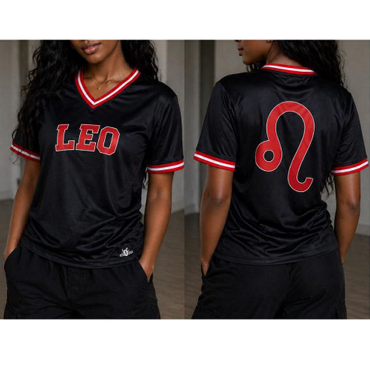 Astrology Breathable Athletic Jersey - Front & Back Summer Design Sports Jersey