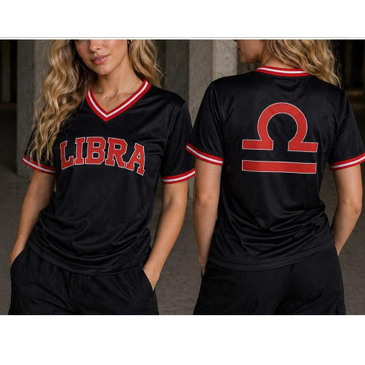 Astrology Breathable Athletic Jersey - Front & Back Summer Design Sports Jersey