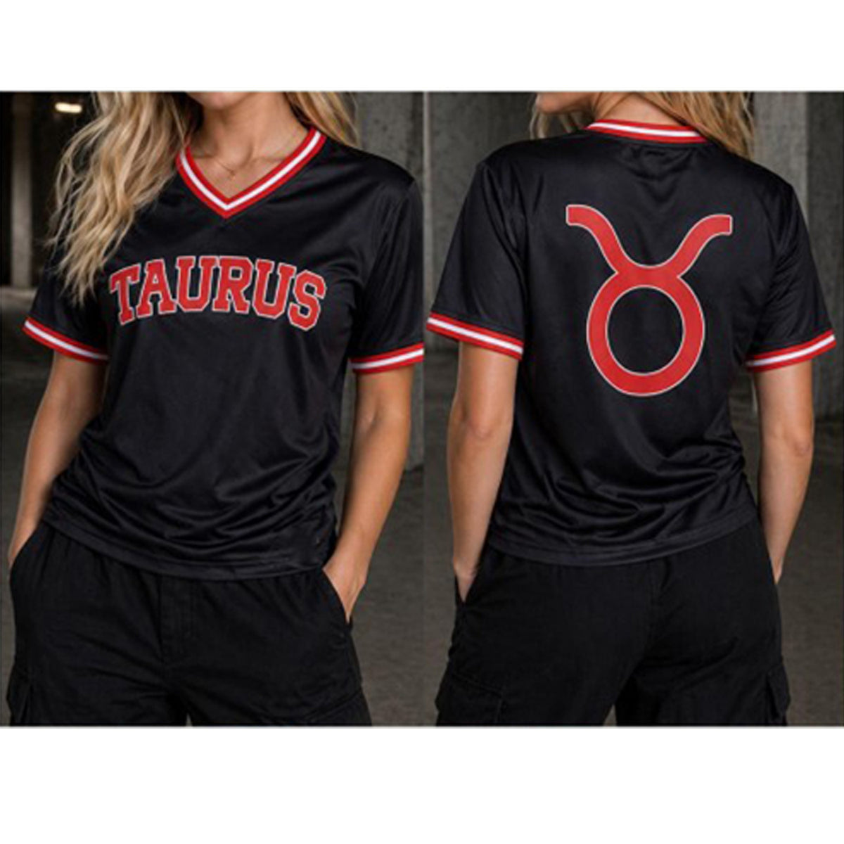Astrology Breathable Athletic Jersey - Front & Back Summer Design Sports Jersey