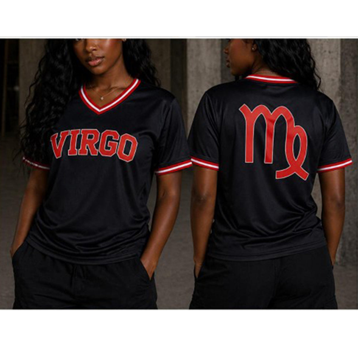 Astrology Breathable Athletic Jersey - Front & Back Summer Design Sports Jersey