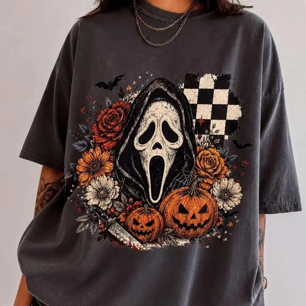 Vintage Horror Mask Graphic T-Shirt / Sweatshirt / Hoodie