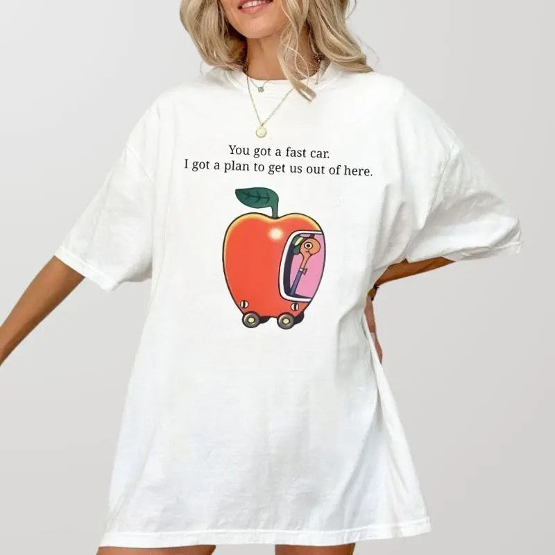 Retro Apple Car Graphic T-Shirt / Sweatshirt / Hoodie
