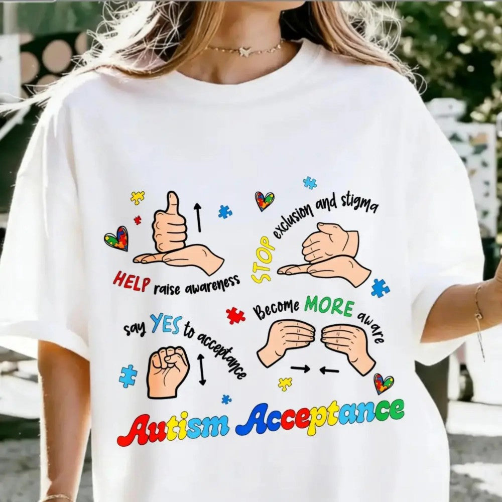 Autism Acceptance For Sped Teachers T-Shirt / Sweatshirt / Hoodie