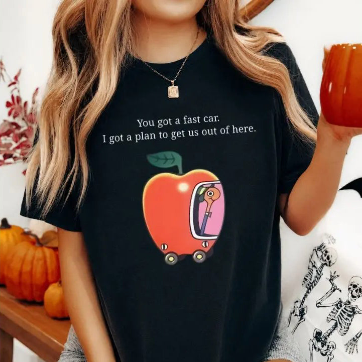 Retro Apple Car Graphic T-Shirt / Sweatshirt / Hoodie