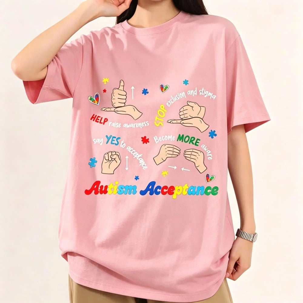 Autism Acceptance For Sped Teachers T-Shirt / Sweatshirt / Hoodie